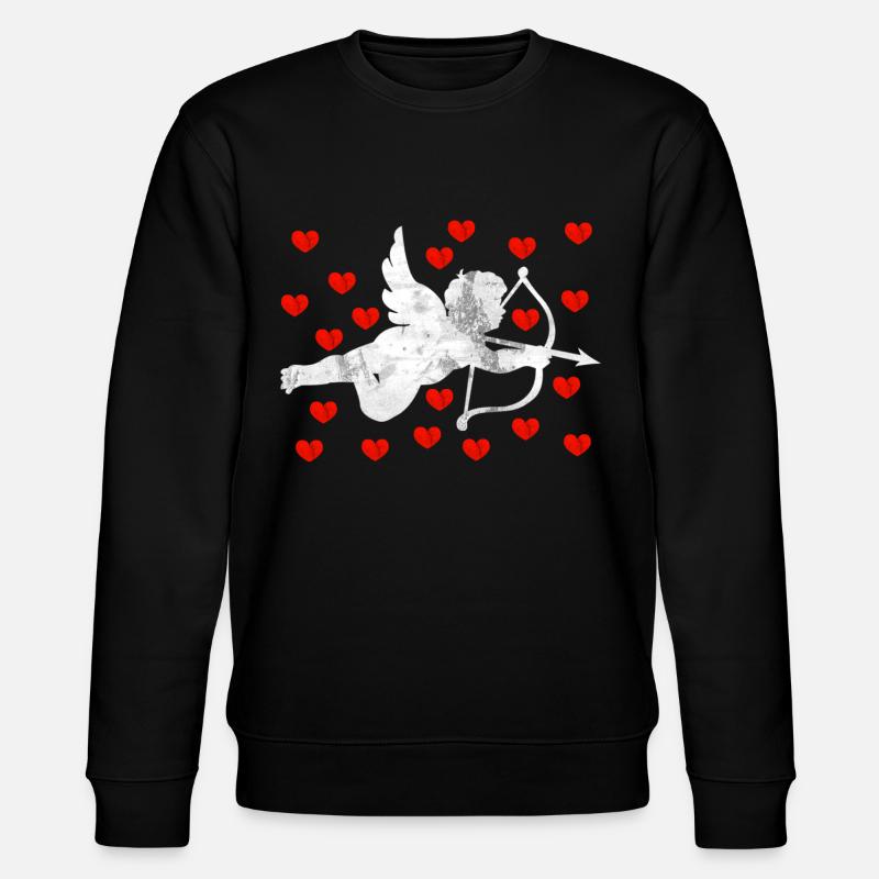 Ange cupidon - Sweat bio CHANGER Stanley/Stella Unisexe - noir
