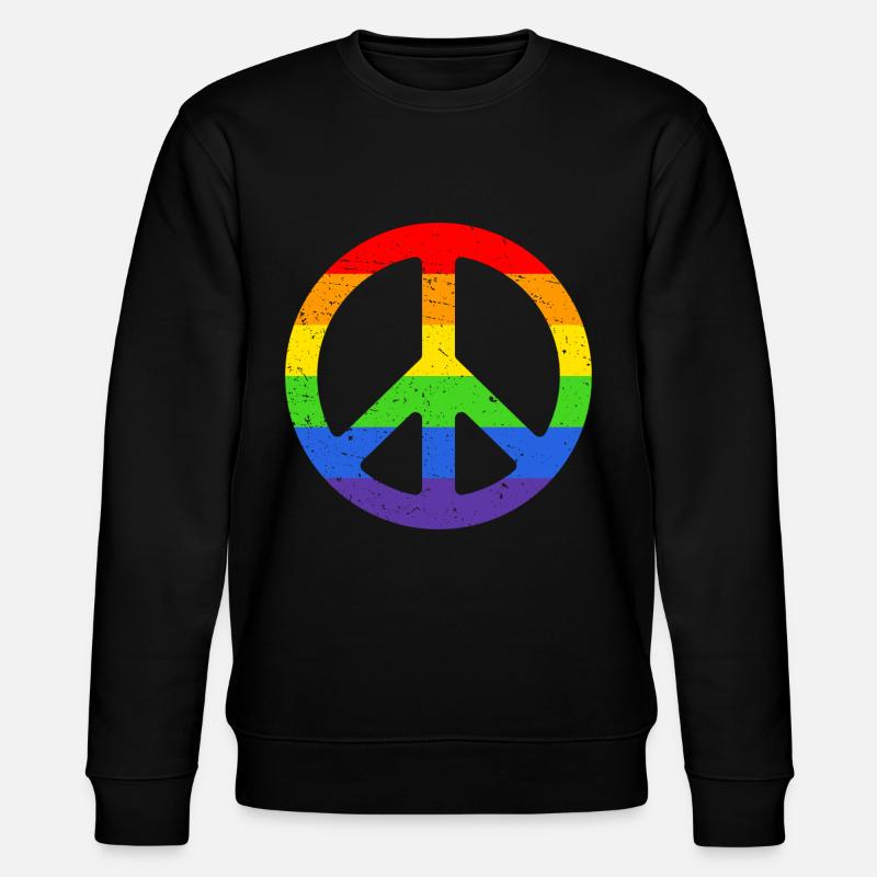 lgbt - Stanley/Stella Unisex Bio-Sweatshirt CHANGER  - Schwarz