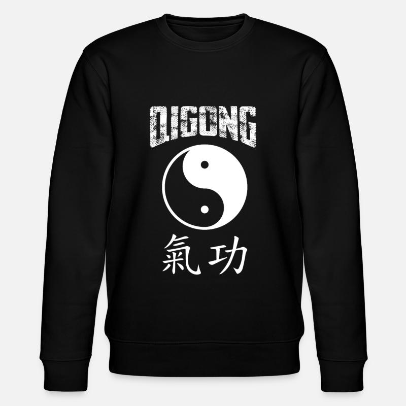 Cadeaux de Qigong Yoga - Sweat bio CHANGER Stanley/Stella Unisexe - noir