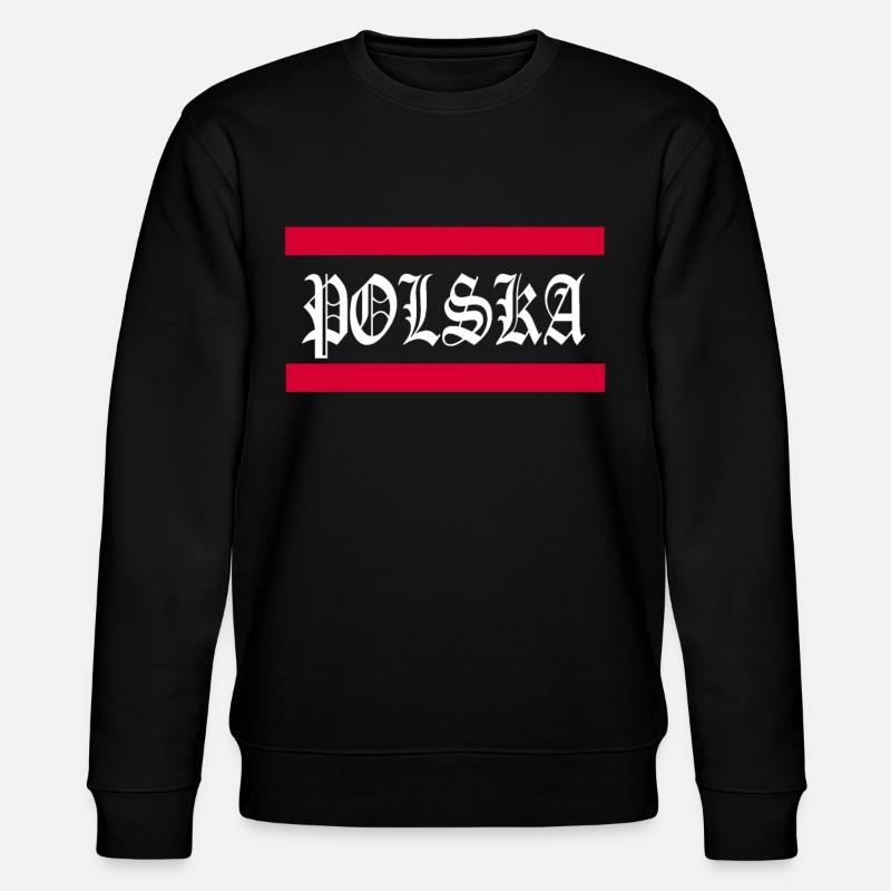 Polska - Sweat bio CHANGER Stanley/Stella Unisexe - noir