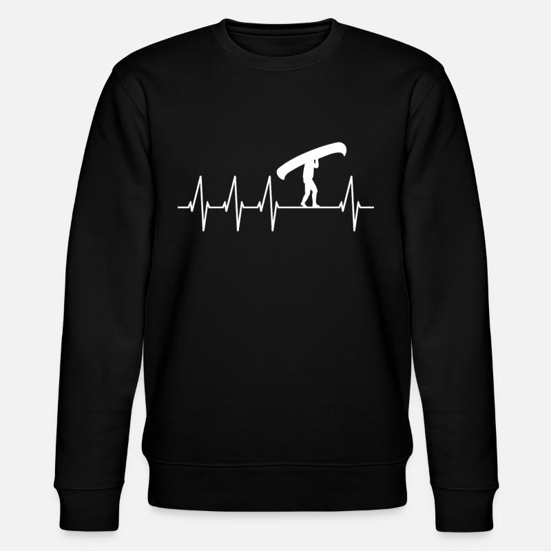 canoë - Sweat bio CHANGER Stanley/Stella Unisexe - noir