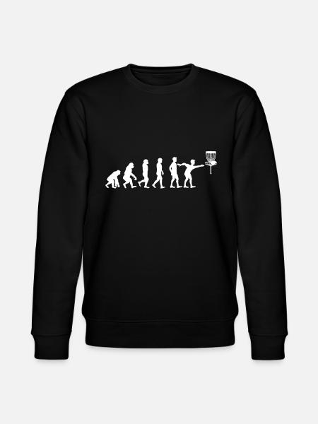 Frisbeegolf spielen - Stanley/Stella Unisex Bio-Sweatshirt CHANGER  - Schwarz