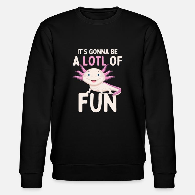 Axolotl - Sweat bio CHANGER Stanley/Stella Unisexe - noir