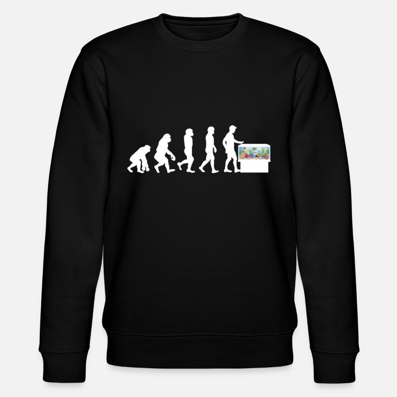 Aquarium - Stanley/Stella Unisex Bio-Sweatshirt CHANGER  - Schwarz