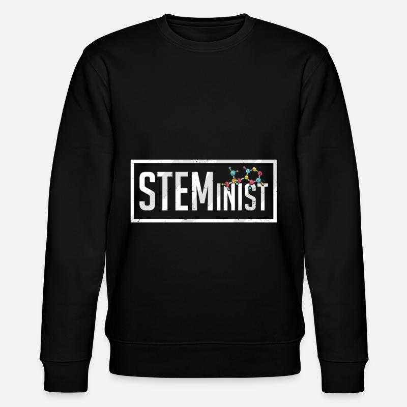 STEMinist Science - Sweat bio CHANGER Stanley/Stella Unisexe - noir