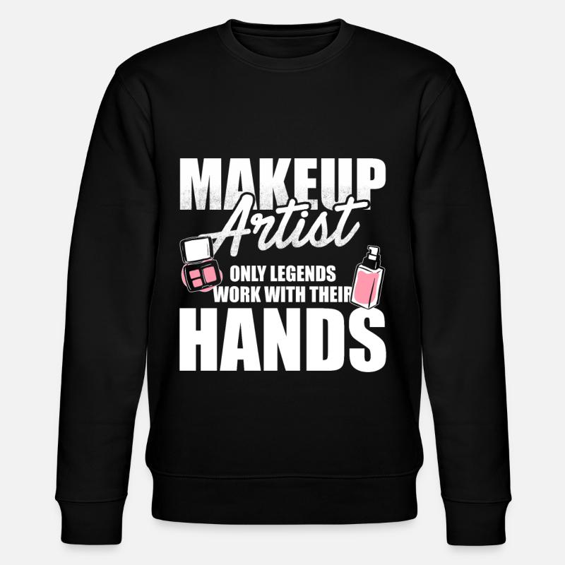 Makeup Artist - Stanley/Stella Unisex Bio-Sweatshirt CHANGER  - Schwarz