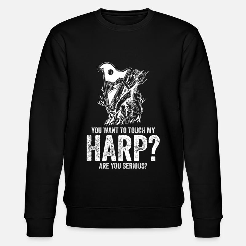 Joueur de harpe - Sweat bio CHANGER Stanley/Stella Unisexe - noir
