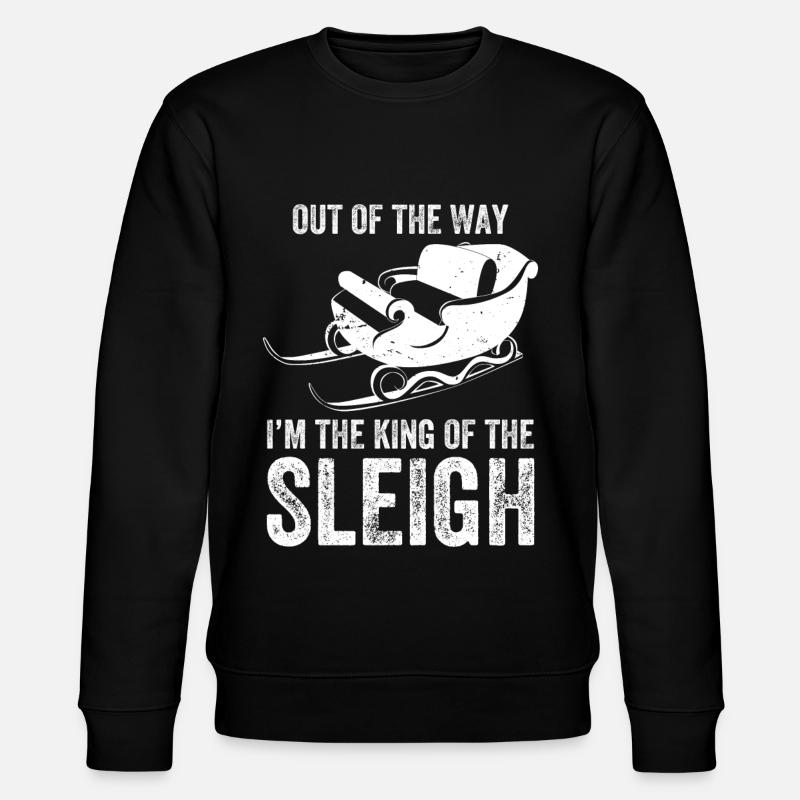 Dog Sledding | Mushing - Stanley/Stella CHANGER Unisex Organic Sweatshirt - black