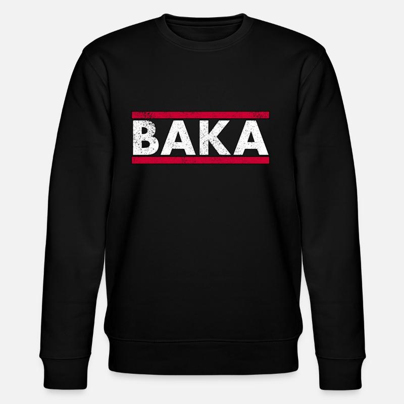 Baka anime - Stanley/Stella CHANGER Unisex Organic Sweatshirt - black