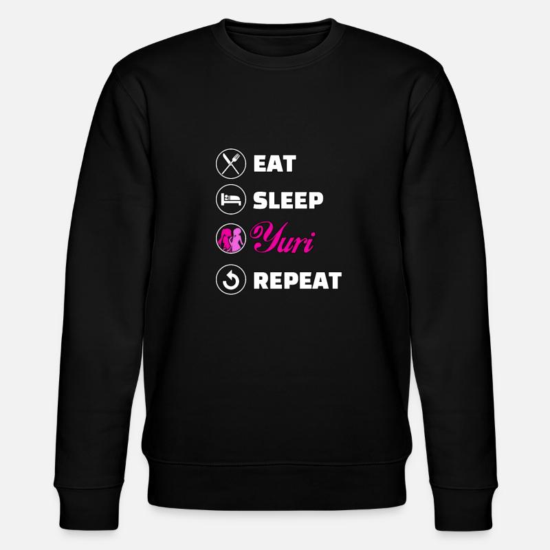 Anime yuri - Sweat bio CHANGER Stanley/Stella Unisexe - noir