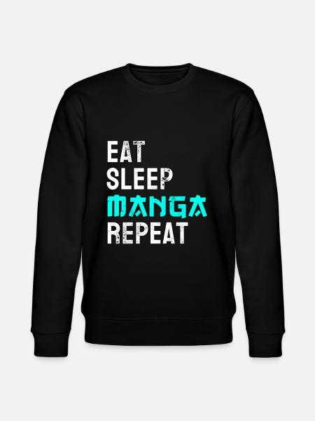 Manga - Stanley/Stella CHANGER Unisex Organic Sweatshirt - black