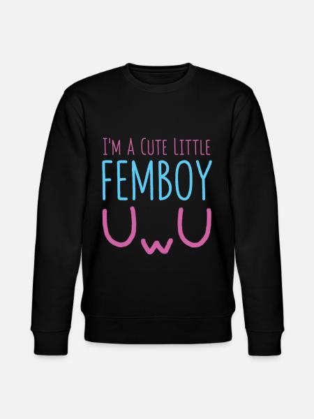 I'm A Cute Little Femboy LGBTQ Gay Estetisk Queer - Stanley/Stella CHANGER økologisk unisex-sweatshirt - svart