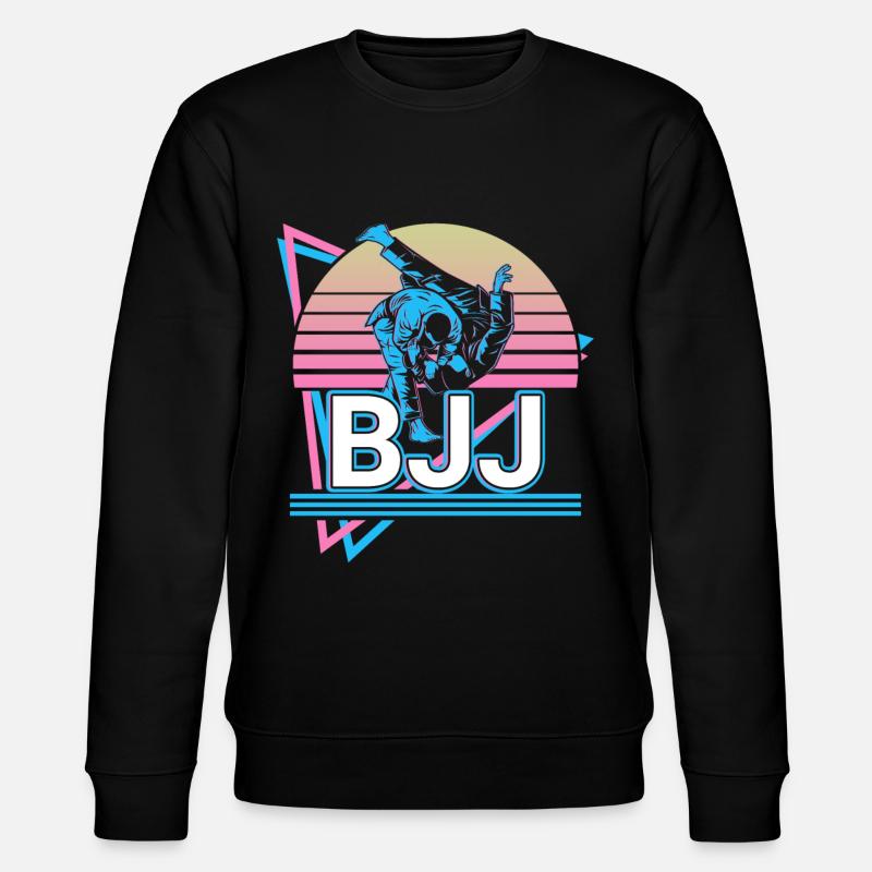 Jiu Jitsu Brésilien BJJ Cadeau - Sweat bio CHANGER Stanley/Stella Unisexe - noir
