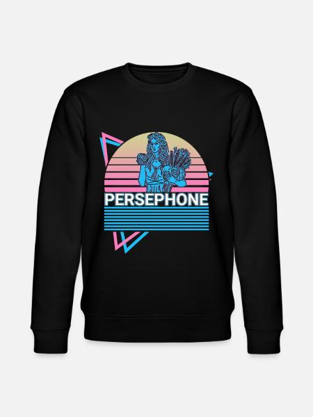 Persephone Greek Goddess Gift - Stanley/Stella CHANGER Unisex Organic Sweatshirt - black