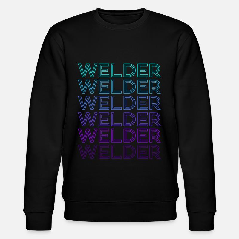Soudage soudeur Soudage Retro - Sweat bio CHANGER Stanley/Stella Unisexe - noir