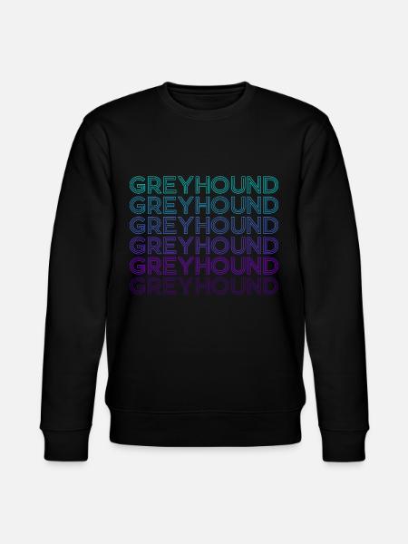 Greyhound Retro - Stanley/Stella CHANGER Unisex Organic Sweatshirt - black