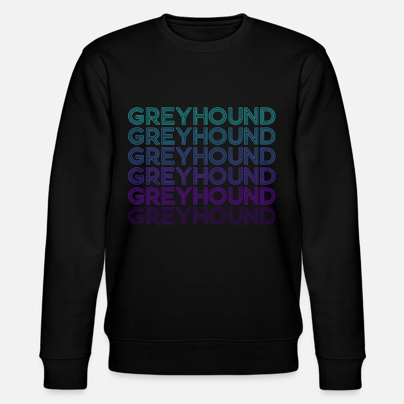 Greyhound Rétro - Sweat bio CHANGER Stanley/Stella Unisexe - noir