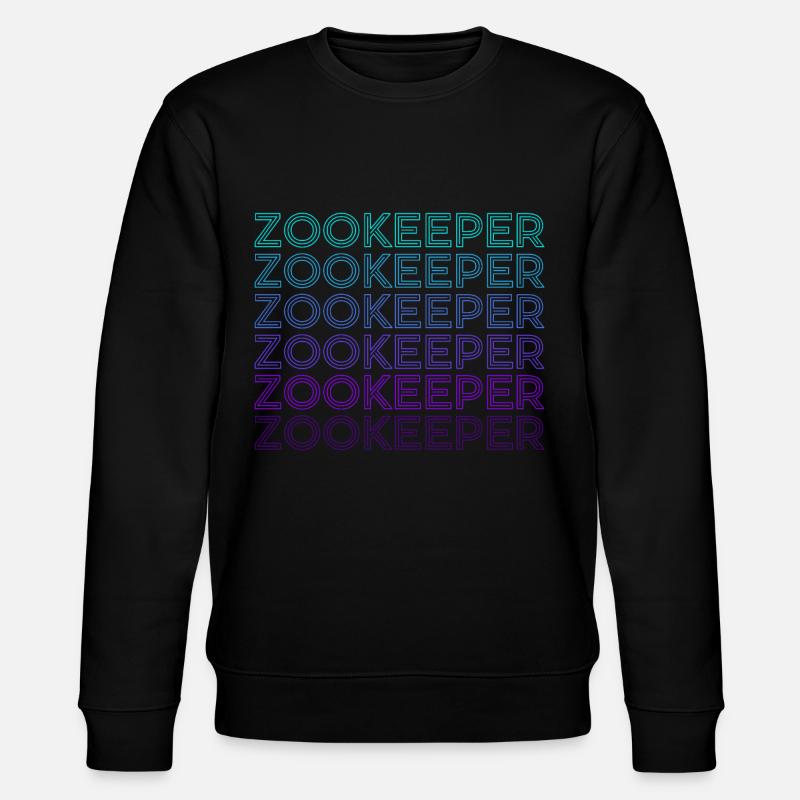 Zookeeper Zookeeper Retro - Sweat bio CHANGER Stanley/Stella Unisexe - noir
