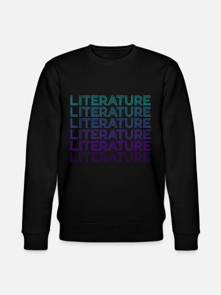 Literature Literature Literary Retro - Stanley/Stella CHANGER Unisex Organic Sweatshirt - black