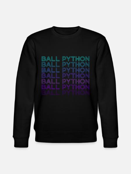 Boule Python Serpent Rétro - Sweat bio CHANGER Stanley/Stella Unisexe - noir