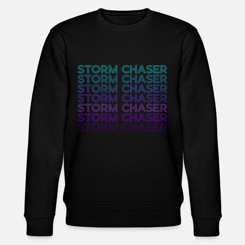 Sturmjäger Sturmjäger Retro - Stanley/Stella CHANGER Unisex Organic Sweatshirt - black