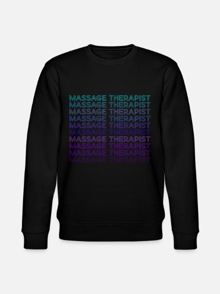 Massage Therapist Retro - Stanley/Stella CHANGER Unisex Organic Sweatshirt - black