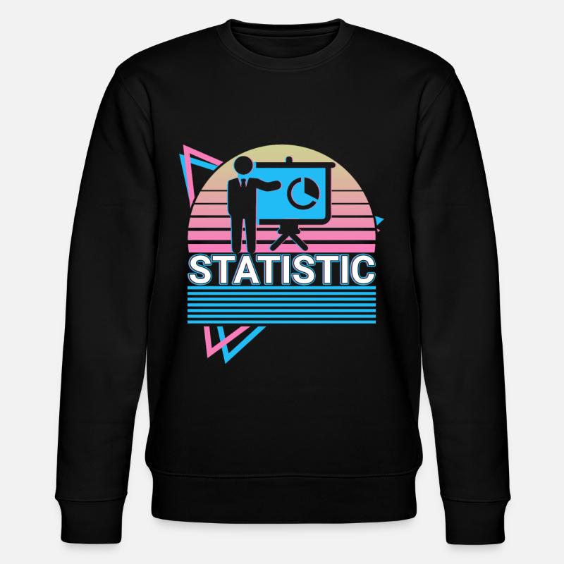 Statisticien Statisticien Retro Gift - Sweat bio CHANGER Stanley/Stella Unisexe - noir
