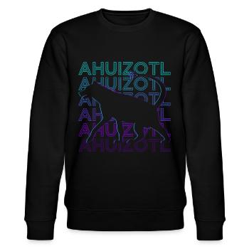 Ahuizotl Aztec Mythology Maya Retro Cadeau - Sweat bio CHANGER Stanley/Stella Unisexe - noir - Devant - Nik (191cm) & Marisol (170cm)