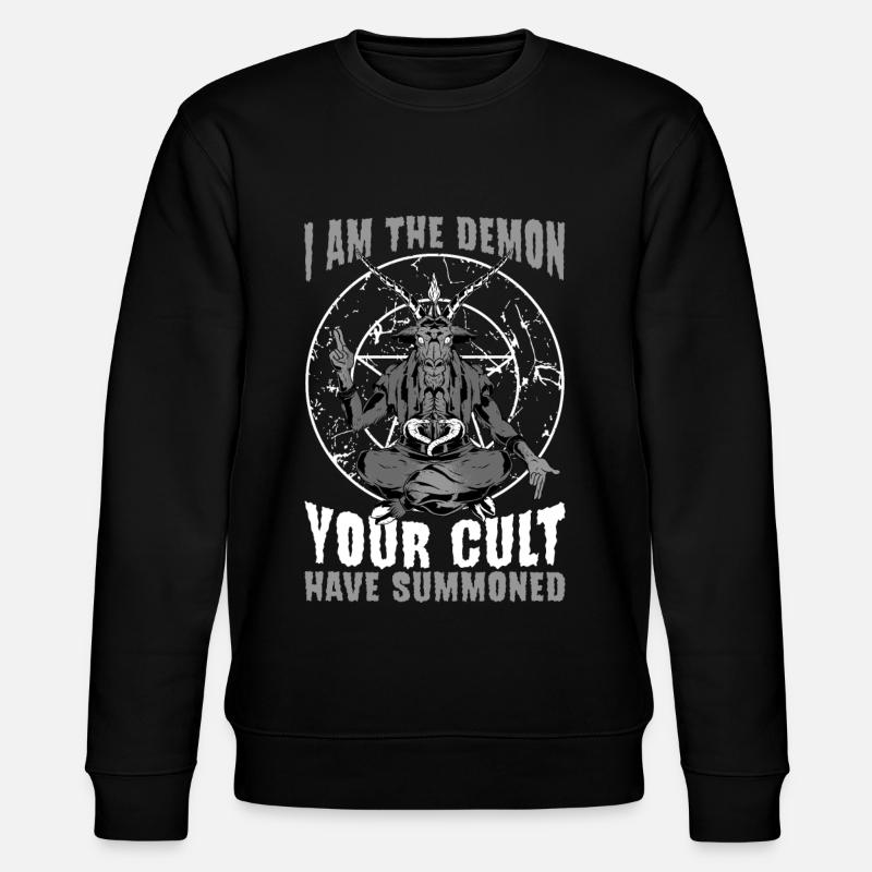 Baphomet Chèvre Cadeau Occulte - Sweat bio CHANGER Stanley/Stella Unisexe - noir