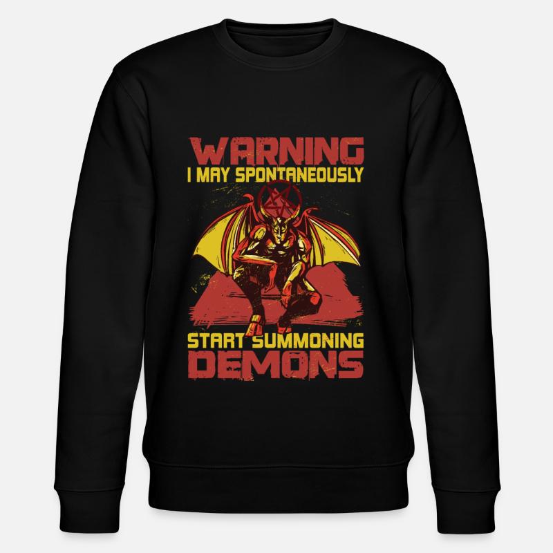 Drôle de cadeau occulte culte - Sweat bio CHANGER Stanley/Stella Unisexe - noir