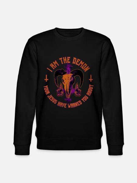 Baphomet Gift - Stanley/Stella CHANGER Unisex Organic Sweatshirt - black