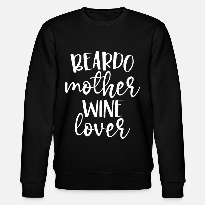 Bearded Dragon Gift - Stanley/Stella CHANGER Unisex Organic Sweatshirt - black