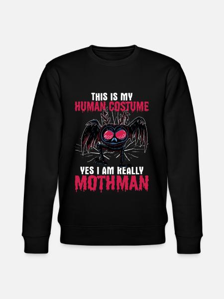 Mottenmann Gift - Stanley/Stella CHANGER Unisex Organic Sweatshirt - black