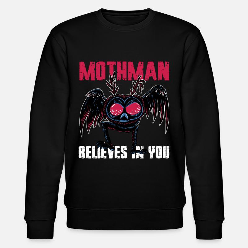 Cryptozoologie des cryptides Mothman - Sweat bio CHANGER Stanley/Stella Unisexe - noir
