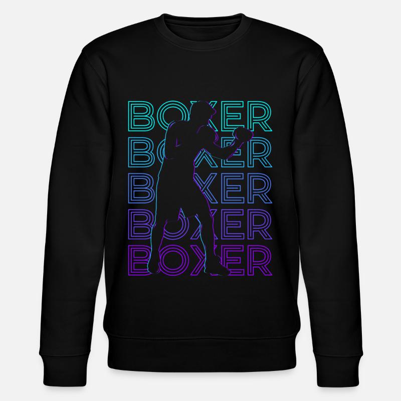 Boxer Boxes Retro Cadeau - Sweat bio CHANGER Stanley/Stella Unisexe - noir