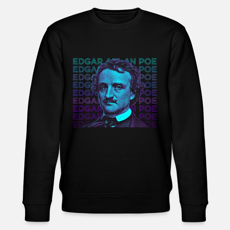 Edgar Allan Poe Cadeau Rétro - Sweat bio CHANGER Stanley/Stella Unisexe - noir