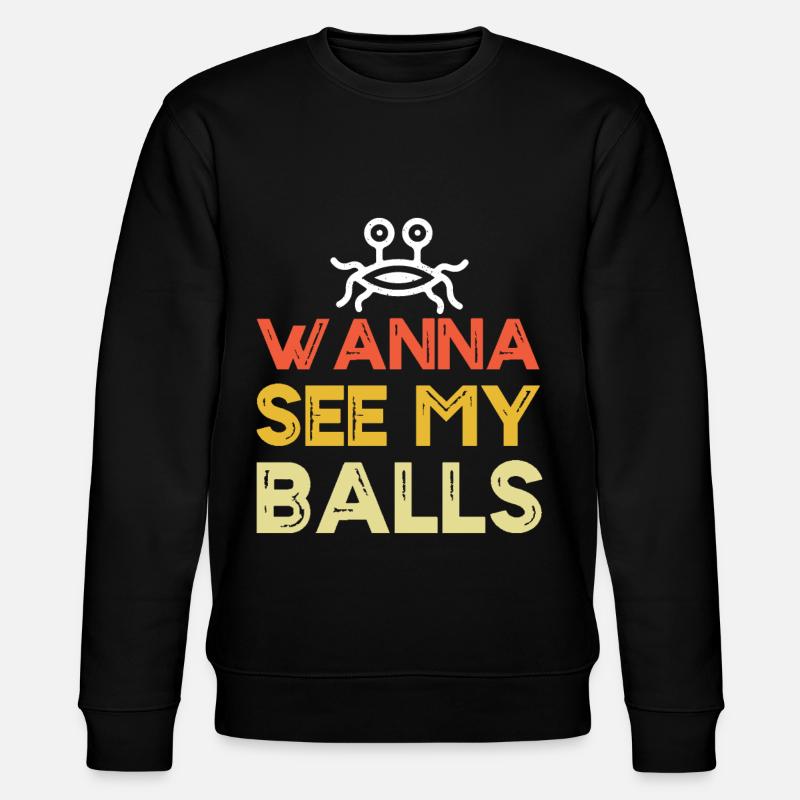 Pastafarianisme flying Spaghetti Monster - Sweat bio CHANGER Stanley/Stella Unisexe - noir