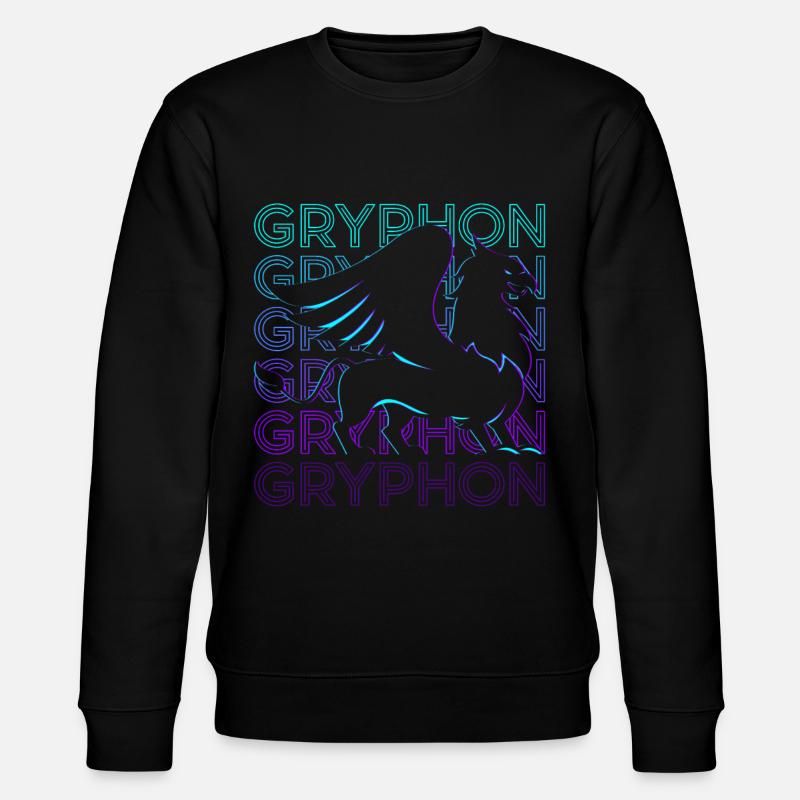 Griffon Mythologie grecque Grec ancien - Sweat bio CHANGER Stanley/Stella Unisexe - noir