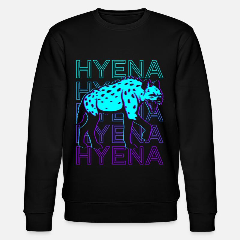 Hyène Rétro - Sweat bio CHANGER Stanley/Stella Unisexe - noir