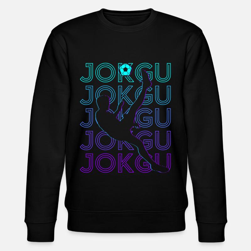 Jokgu Spieler Retro - Stanley/Stella Unisex Bio-Sweatshirt CHANGER  - Schwarz