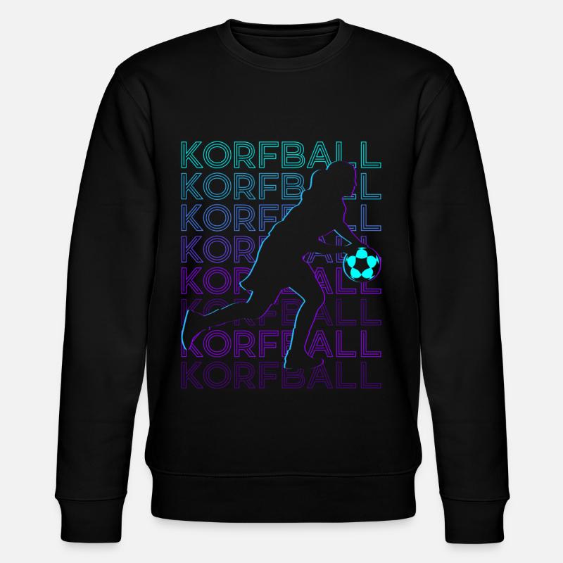 Korfball Player Rétro - Sweat bio CHANGER Stanley/Stella Unisexe - noir