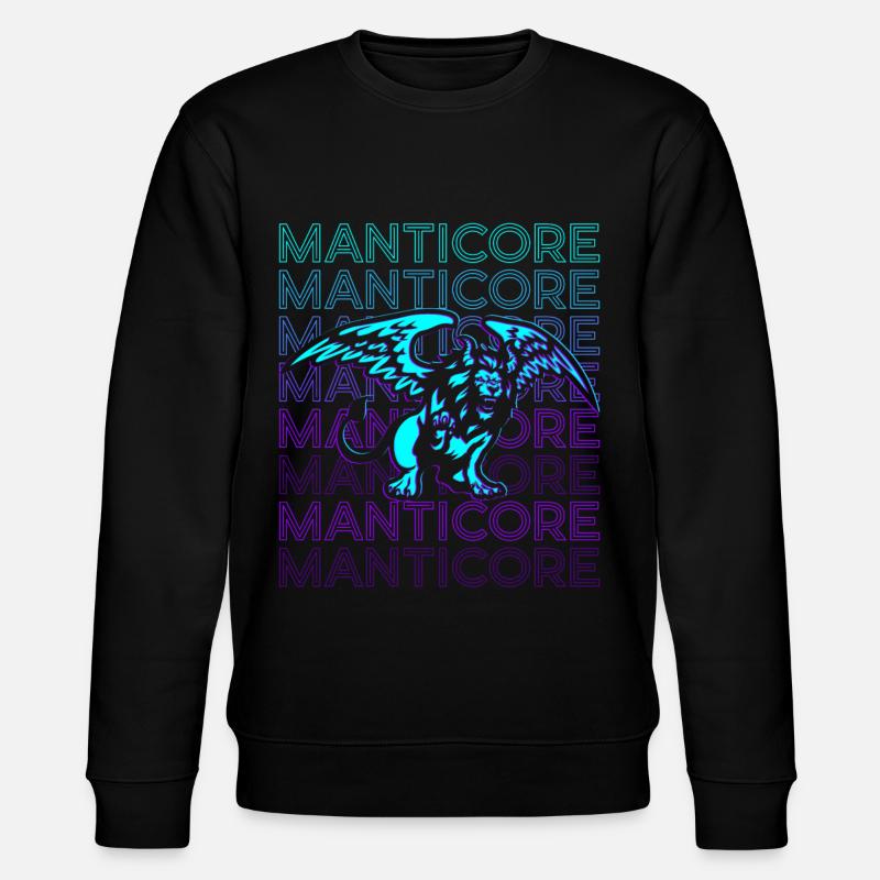 Mantikor Persian Mythology Antiquity - Stanley/Stella CHANGER Unisex Organic Sweatshirt - black