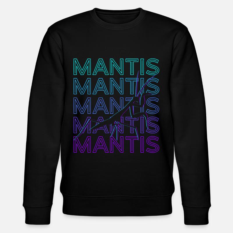 Mante religieuse Mante Rétro - Sweat bio CHANGER Stanley/Stella Unisexe - noir