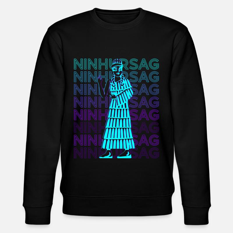 Ninhursag Déesse Sumérienne Antiquité - Sweat bio CHANGER Stanley/Stella Unisexe - noir
