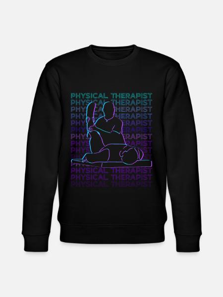 Physiotherapist Physiotherapist - Stanley/Stella CHANGER Unisex Organic Sweatshirt - black