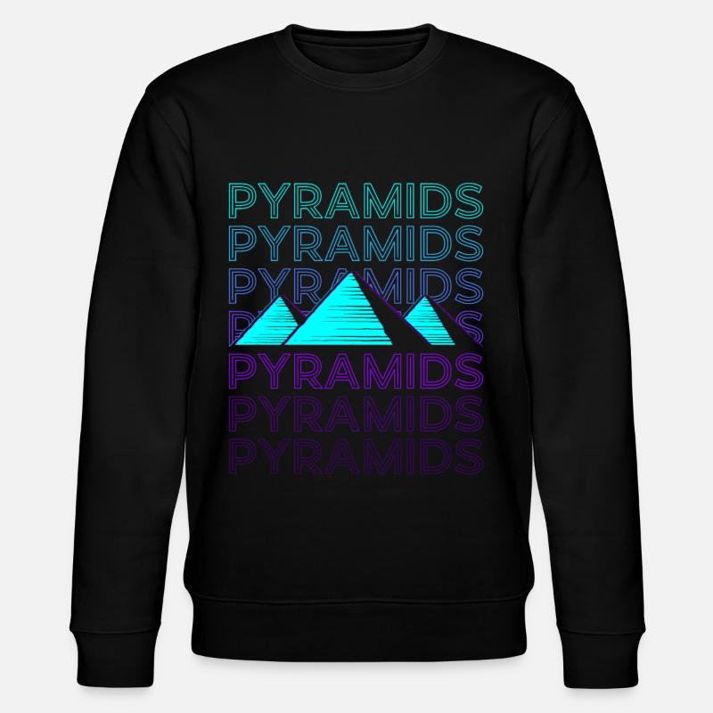 Pyramides Pyramide égyptienne Rétro - Sweat bio CHANGER Stanley/Stella Unisexe - noir