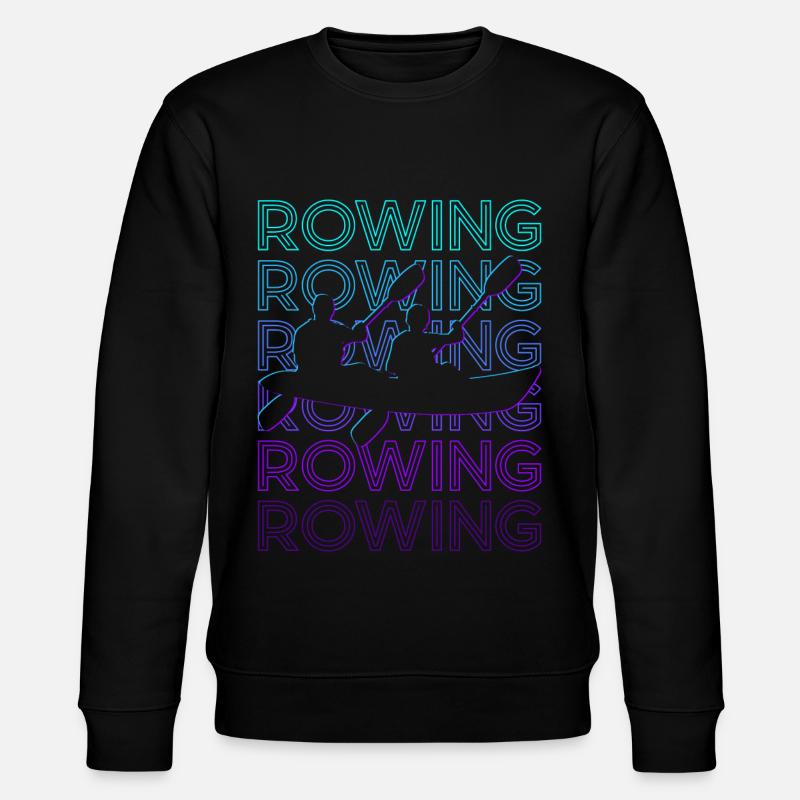 Aviron Rétro - Sweat bio CHANGER Stanley/Stella Unisexe - noir