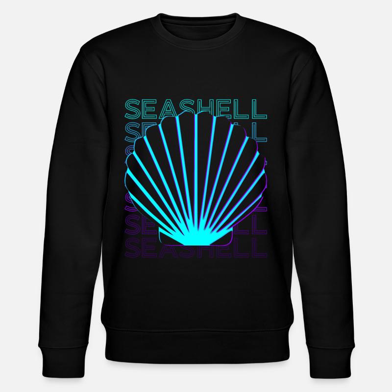 Shell Retro - Stanley/Stella CHANGER Unisex Organic Sweatshirt - black