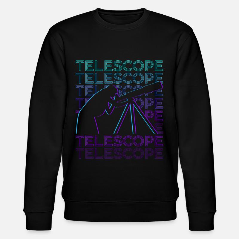 Astronome Astronome Télescope Rétro - Sweat bio CHANGER Stanley/Stella Unisexe - noir