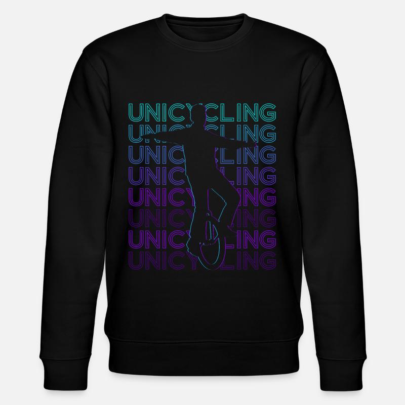 Monocyclisme Monocycle Rétro - Sweat bio CHANGER Stanley/Stella Unisexe - noir
